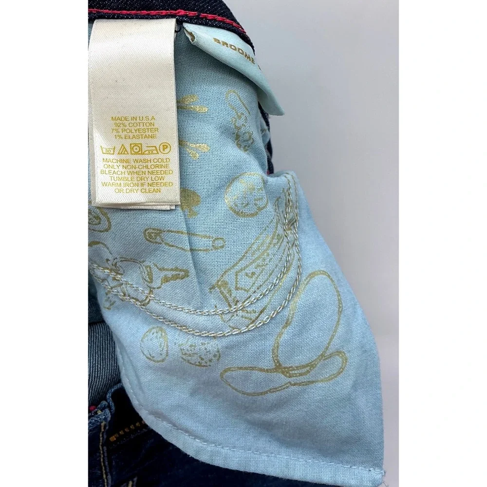 Kate Spade New York‎ Skinny Mid Rise Jeans Sz 26 Dark Wash Preppy Classic Denim